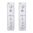 thumbnail image 1 of Restored Remote Controller White 2 Pack For Wii (Refurbished), 1 of 6