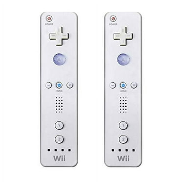 Restored Remote Controller White 2 Pack For Wii (Refurbished)