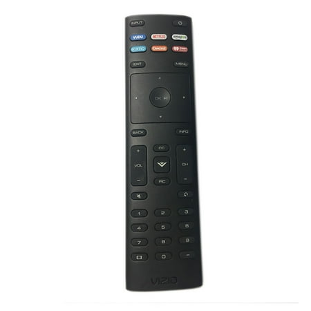 Restored Remote Control fit for Vizio E43-E2 Television Includes Netflix, Amazon, VUDU, XUMO, Crackle & IHeart Radio Shortcuts (Refurbished)