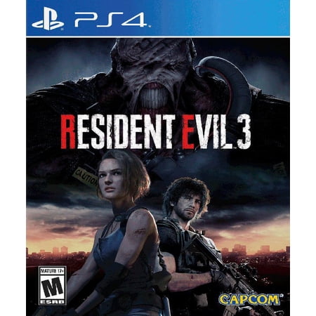 Restored Resident Evil 3 (Sony PlayStation 4, 2020) Shooter Game (Refurbished)