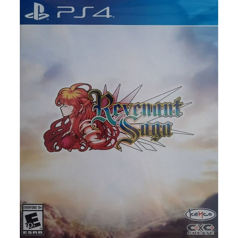 Restored Revenant Saga (Sony Playstation 4, 2018) RPG Game