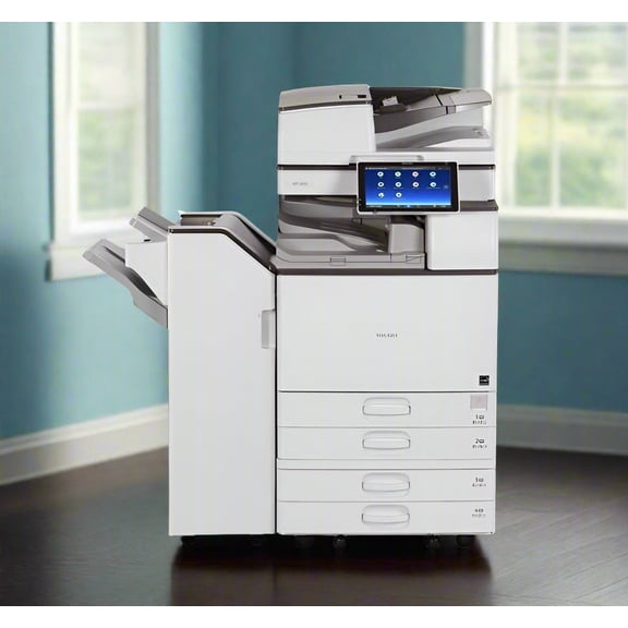 Restored Ricoh Aficio MP 3555 - Mono / Laser MFP Printer Copier / 11x17 35ppm