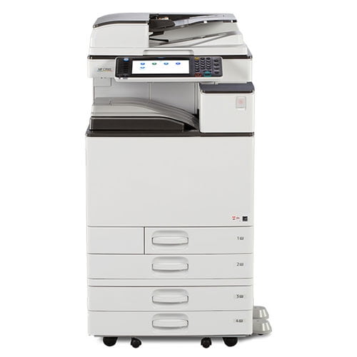 Restored Ricoh Black & White Laser Multifunction Copier Printer Scanner, 25 ppm, Network-Ready, P/N: MP 2554