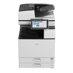 Restored Ricoh Monochrome Laser Multifunction Copier, Printer, Scanner, 40 ppm, Duplex, Office MFP, P/N: IM 4000