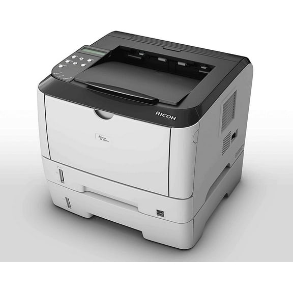 Restored Ricoh SP 3510DN Monochrome Laser Printer – 43 PPM, Duplex, Network Ready