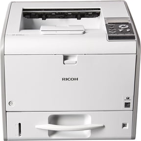 Restored Ricoh SP 4510DN Monochrome LED Workgroup Printer – 42 PPM, 1200 × 1200 DPI, Duplex, USB & Network Ready, Compact Design