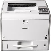 Restored Ricoh SP 4510DN Monochrome LED Workgroup Printer   42 PPM, 1200   1200 DPI, Duplex, USB & Network Ready, Compact Design