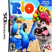 Restored Rio (Nintendo DS, 2011) Nordic Games Physical Party Game Parental Controls Rio for Nintendo DS, Physical Format, 1 Offline Player