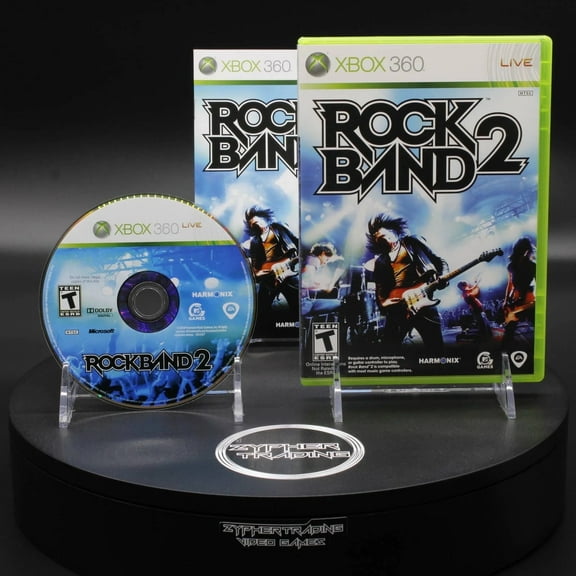 Restored Rock Band 2 Microsoft Xbox 360