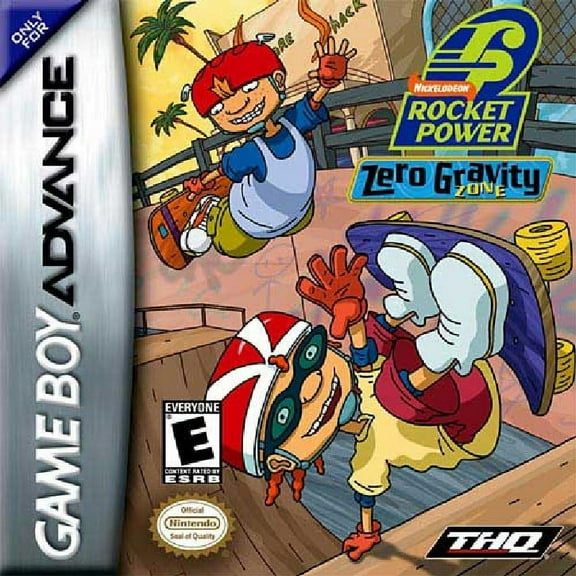 Restored Rocket Power: Zero Gravity Zone (Nintendo GameBoy Advance, 2003) Nickelodeon Game (Refurbished)