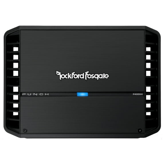 Restored Rockford Fosgate P400X4 P400-X4 4 Channel Rockford Punch AMP (Refurbished)