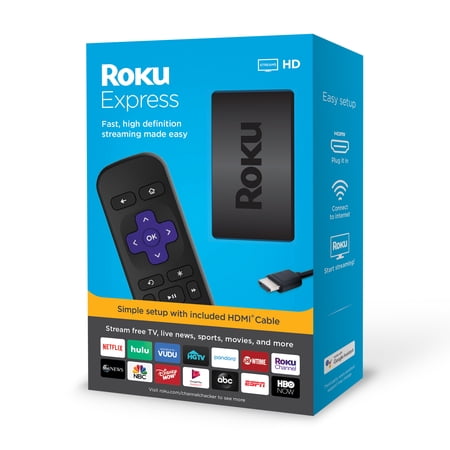 Restored Roku 3930RW Express HD Streaming Media Player 2019 (Refurbished)