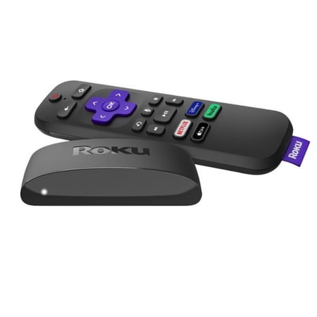 Restored Roku 3941R Express 4K Plus Streaming Media Player Black (Remote May Vary) (Refurbished)