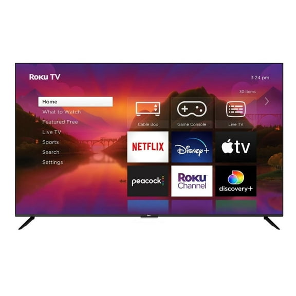 Restored Roku 43" Select Series 4K HDR Smart Roku TV with Roku TV Remote - 43R4A4 (Refurbished)