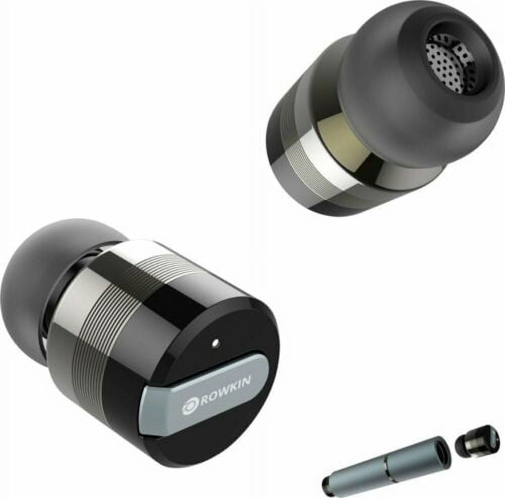 Restored Rowkin Bit Stereo True Wireless Headphones Space Gray NAAB10AC Device Only Refurbished Walmart