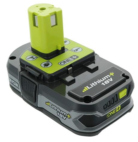Restored Ryobi P107 One+ 18V Compact Lithium Ion 1.5Ah Battery (Refurbished)