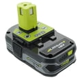 thumbnail image 1 of Restored Ryobi P107 One+ 18V Compact Lithium Ion 1.5Ah Battery (Refurbished), 1 of 4