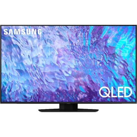 Restored SAMSUNG 55" Class Q80C QLED 4K Smart TV QN55Q80CAFXZA (Refurbished)