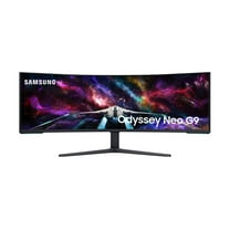 Restored SAMSUNG 57" Odyssey Neo G9 Dual 4K UHD Quantum Mini-LED 240Hz 1ms HDR 1000 Curved Gaming Monitor (Refurbished)