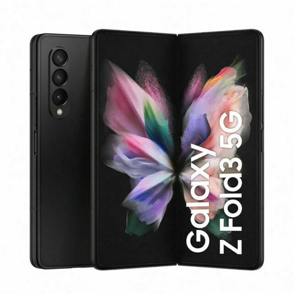 Restored SAMSUNG GALAXY Z FOLD 3 5G 256GB VERIZON SMF926U PHANTOM BLACK (Refurbished)