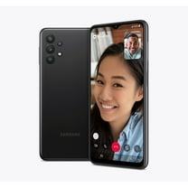 Restored SAMSUNG Galaxy A32 6.5" 64GB 4GB RAM Straight Talk Prepaid Smartphone Black (Refurbished)