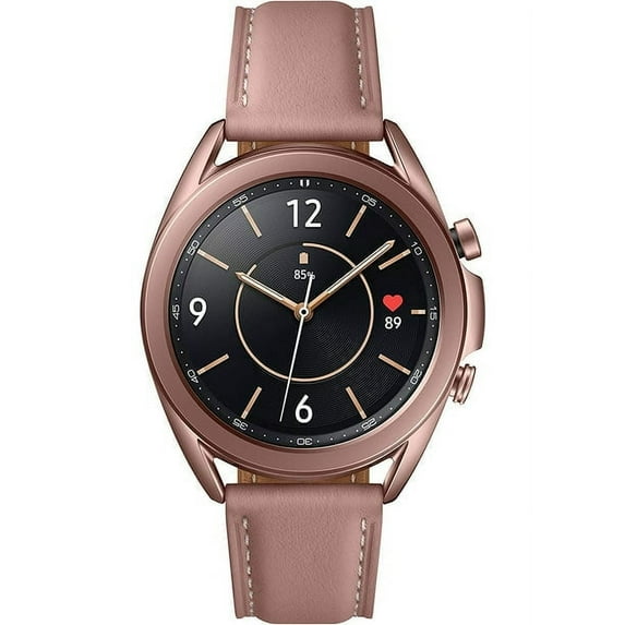 Restored SAMSUNG SM-R850NZDAXAR Galaxy Watch3 Smartwatch 41mm Stainless BT Mystic Bronze (Refurbished)