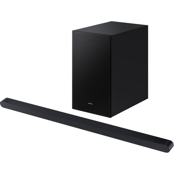 Restored Samsung HW-S700D/ZA 3.1 Channel S-Series Soundbar with Wireless Subwoofer, Dolby Atmos and Q-Symphony - Titan Black [Refurbished]