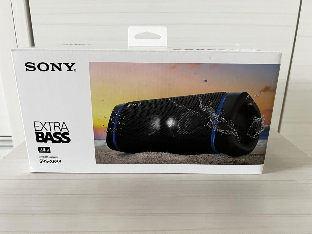 Restored SONY SRSXB33/B EXTRA BASS Wireless Portable BLUETOOTH 