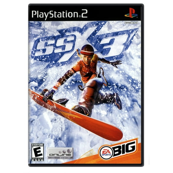 Restored SSX 3 by Electronic Arts Physical/PlayStation 2, Sports Game, 2 Offline Players