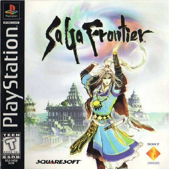 Restored Saga Frontier (Sony PlayStation 1, 1998) (Refurbished)