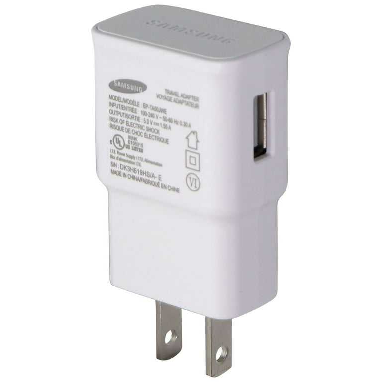 Restored Samsung (5V/1.55A) Single USB Wall Charger / Travel