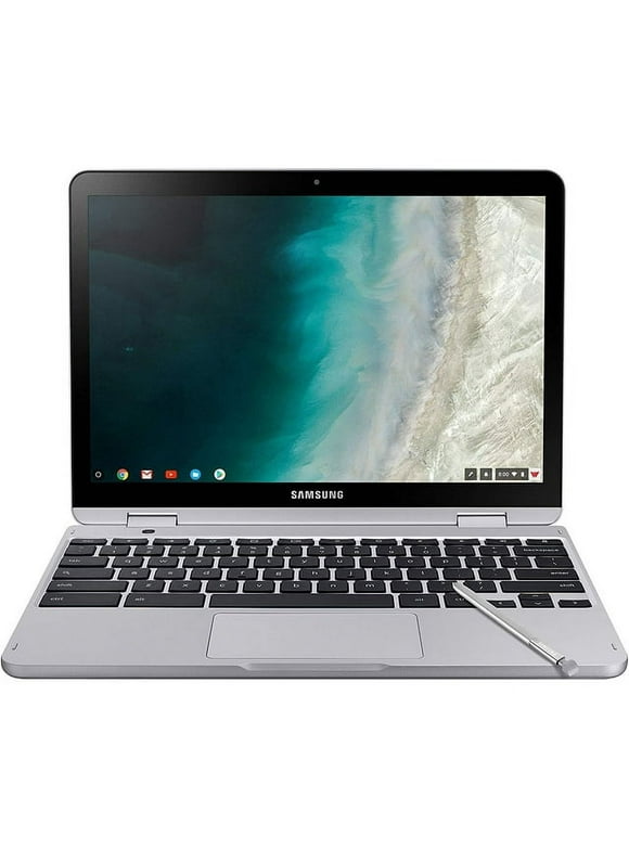 Restored Samsung Chromebook Plus V2 12" (Light Titan) 64GB 2-in-1 Laptop Intel® Celeron (Refurbished)