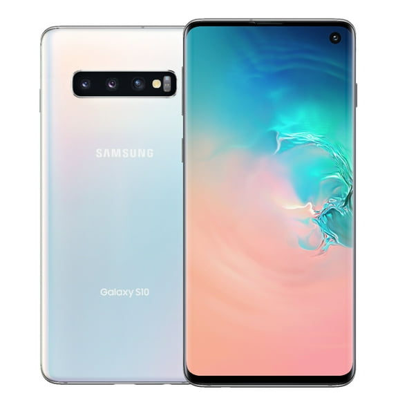 Restored Samsung G973 Galaxy S10, 128 GB, Prism White - GSM Unlocked - GSM compatible (Refurbished)