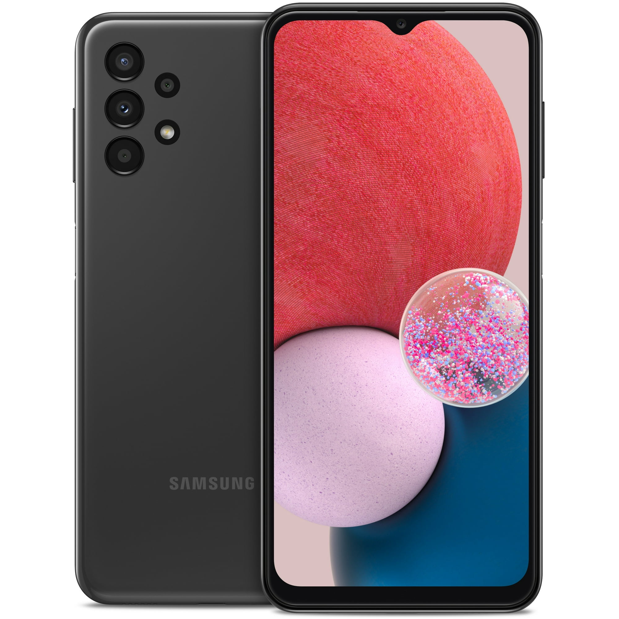 Restored Samsung Galaxy A13 32GB Fully Unlocked Black (Refurbished)