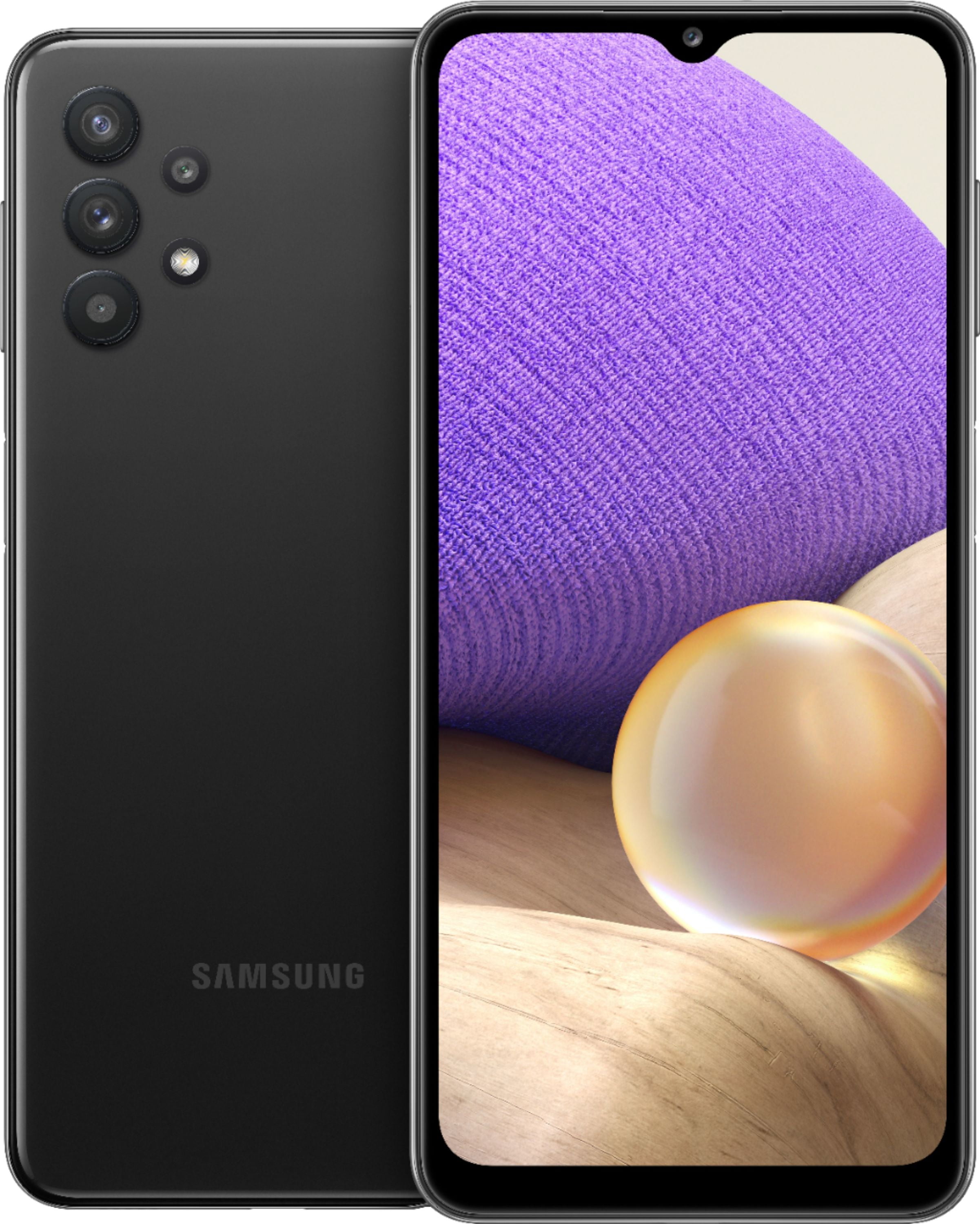 Restored Samsung Galaxy A32 5G A326U 64GB Black (T-Mobile Only) 6.5" Smartphone (Refurbished)