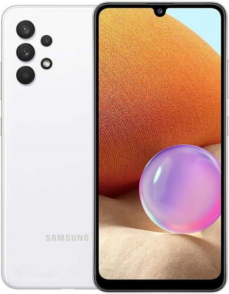 Samsung Galaxy A32 5G ホワイト 5000mAh Samsung Galaxy A32 5G, Unlocked, 5000mAh Battery, 6.5