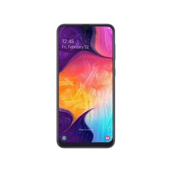 Restored Samsung Galaxy A50 Unlocked 4GB RAM 64GB Storage Black, 25MP Front Facing Camera (Refurbished)