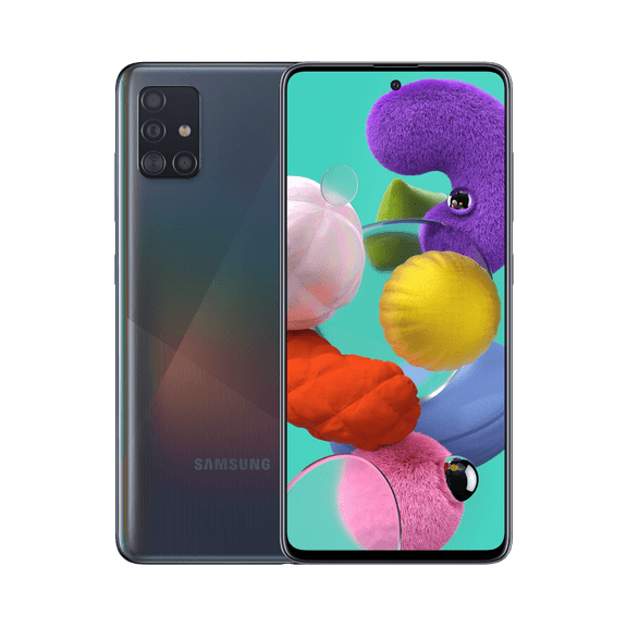 Restored Samsung Galaxy A51 128GB Black Sprint locked (Refurbished)