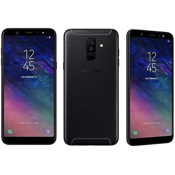 Restored Samsung Galaxy A6 A600A 32GB Black (AT&T Unlocked) (Refurbished)