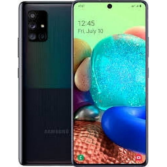 Restored Samsung Galaxy A71 5G Prism Cube Black (Unlocked) (Refurbished)