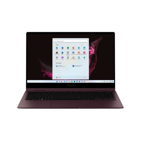 Restored Samsung Galaxy Book 2 Pro 360 15.6" 1TB (Burgundy) 2-in-1 AMOLED Touch Screen Laptop - Intel Core i7 (Refurbished)
