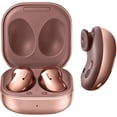 thumbnail image 1 of Restored Samsung Galaxy Buds Live - True Wireless Earbud Headphones - Mystic Bronze (Refurbished), 1 of 9