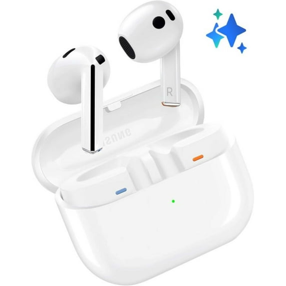 Restored Samsung Galaxy Buds3 Wireless Earbud Headphones White - SM-R530NZWAXAR (Refurbished)