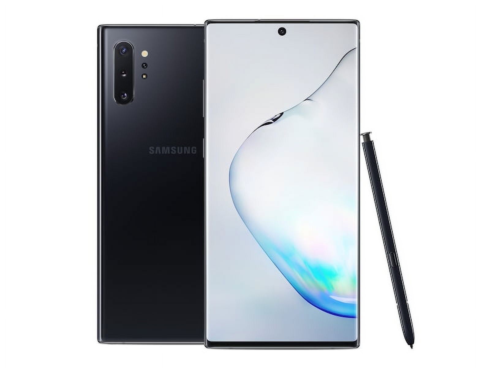 Restored Samsung Galaxy Note 10 Plus 5G N976U (Fully Unlocked) 512GB Aura Black (Refurbished)