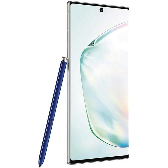 Restored Samsung Galaxy Note 10  Plus (Aura Glow) Factory Unlocked 256GB Smartphone (Refurbished)