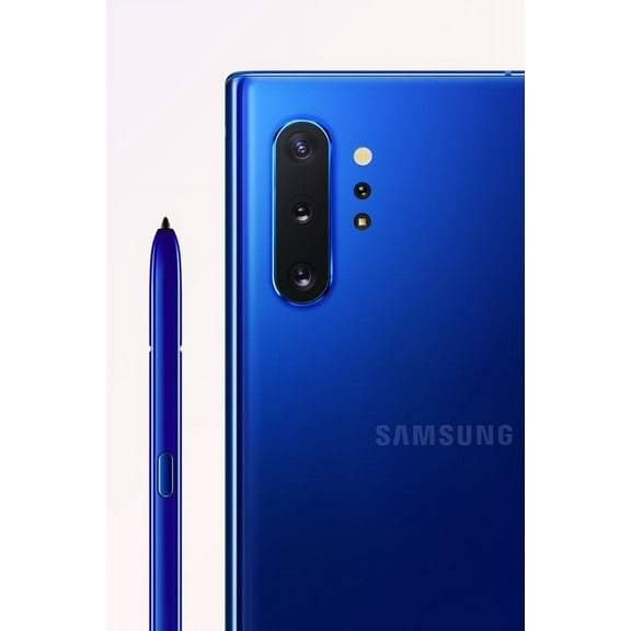 Restored Samsung Galaxy Note 10+ Plus GSM Unlocked Cell Phone 256GB Aura Blue (Refurbished)