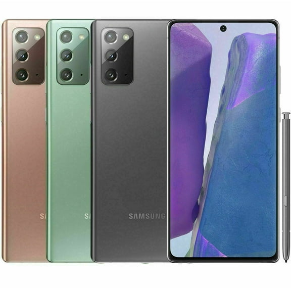 Pre-Owned Samsung Galaxy Note 20 5G - Cell Phones SM-N981U1 - Unlocked - 128GB Bronze
