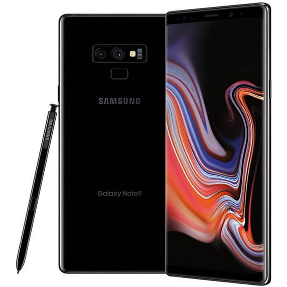 Restored Samsung Galaxy Note 9 - 128GB - Factory Unlocked - Smartphone - Black (Refurbished)