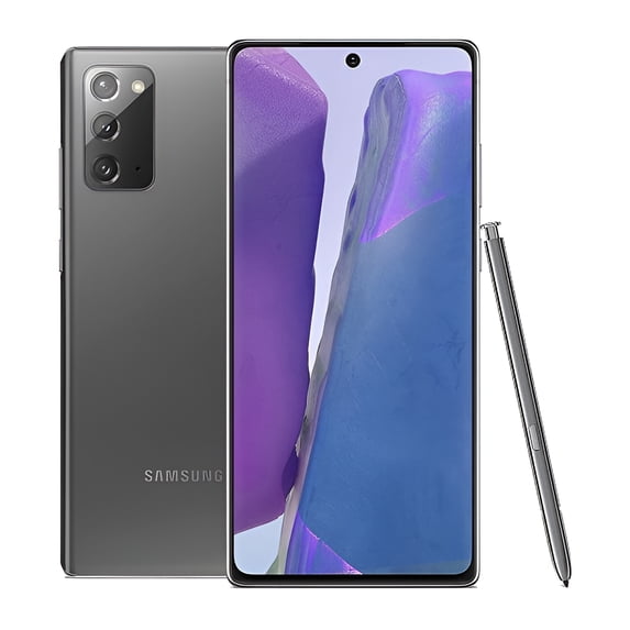 Restored Samsung Galaxy Note20 5G 128GB Mystic Gray Fully Unlocked Phone (LCD Shadow) (Refurbished)