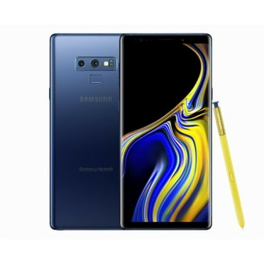 Restored Samsung Galaxy Note9 N960U 128GB Ocean Blue Fully Unlocked (LCD Shadow) (Refurbished)
